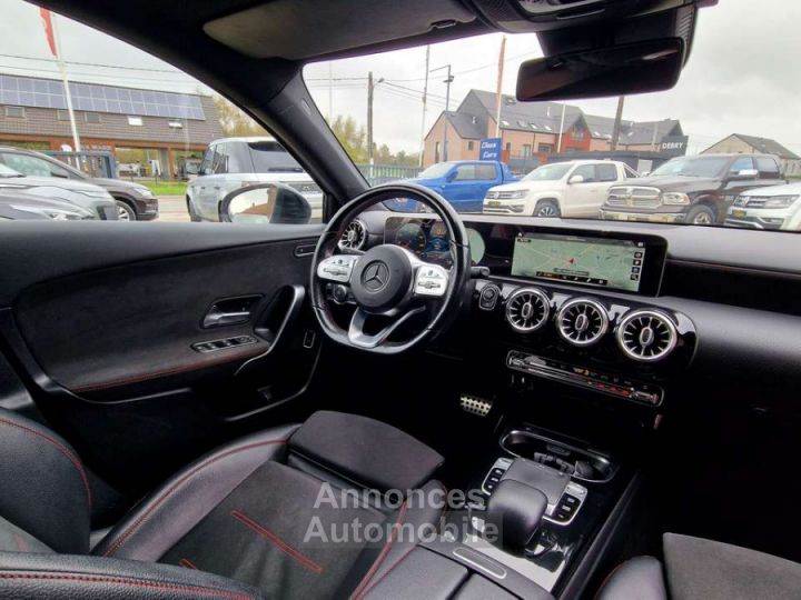 Mercedes Classe A 180 d BERLINE PACK AMG-Bte AUTO-PANO-KEYLESS-LED-CAM - 18