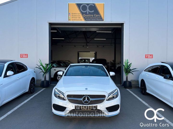 Mercedes Classe C 180 CABRIO PACK AMG BOITE AUTO FEUX LED 1ER PROPRIO - 3