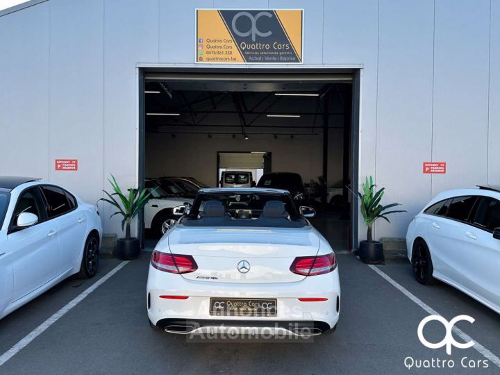 Mercedes Classe C 180 CABRIO PACK AMG BOITE AUTO FEUX LED 1ER PROPRIO - 6