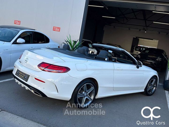 Mercedes Classe C 180 CABRIO PACK AMG BOITE AUTO FEUX LED 1ER PROPRIO - 7