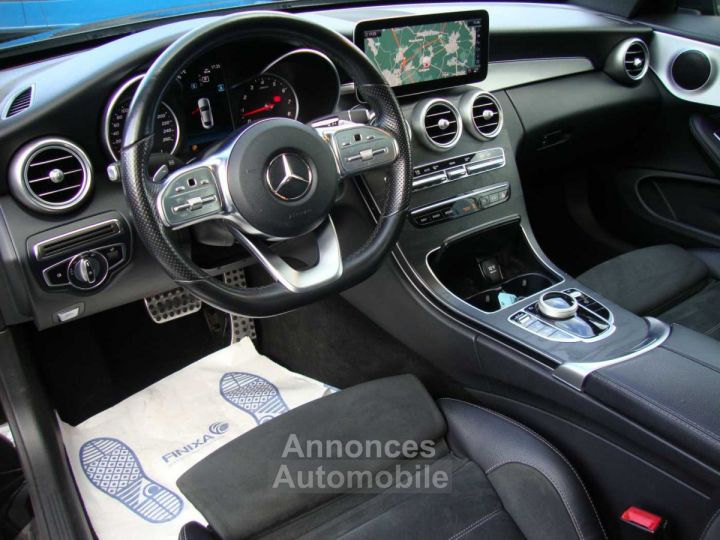 Mercedes Classe C 180 Coupe, benzine, aut, full AMG, 2019, PANODAK,leder - 9