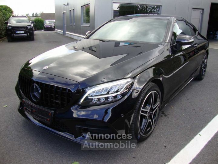 Mercedes Classe C 180 Coupe, benzine, aut, full AMG, 2019, PANODAK,leder - 4