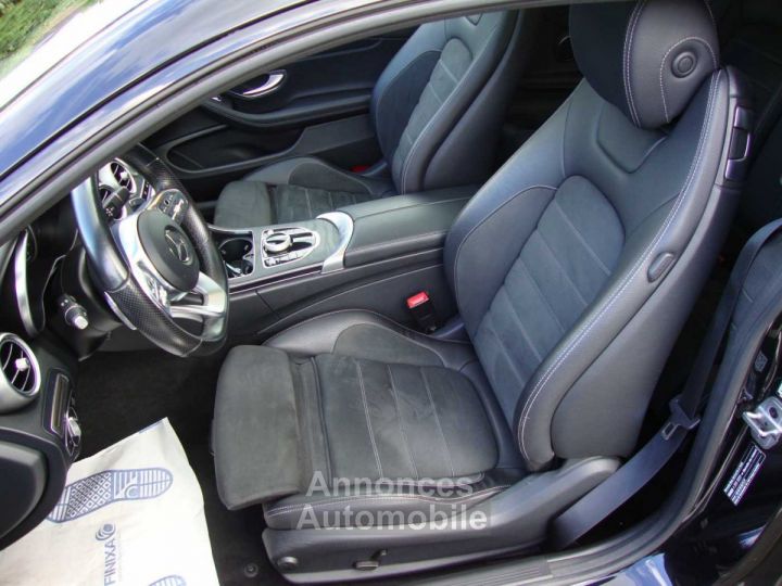 Mercedes Classe C 180 Coupe, benzine, aut, full AMG, 2019, PANODAK,leder - 8