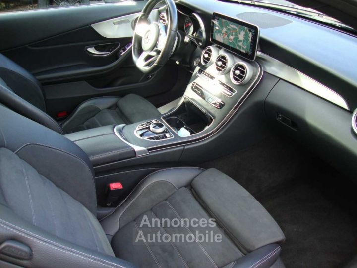 Mercedes Classe C 180 Coupe, benzine, aut, full AMG, 2019, PANODAK,leder - 18