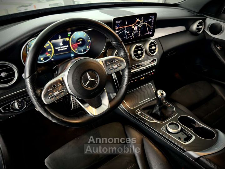 Mercedes Classe C 180 d AMG-LINE PACK NIGHT 1ERPRO COCKPIT CAMERA TVA - 12