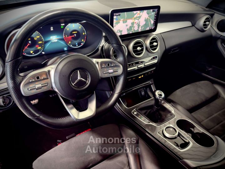 Mercedes Classe C 180 d AMG-LINE PACK NIGHT 1ERPRO COCKPIT CAMERA TVA - 12