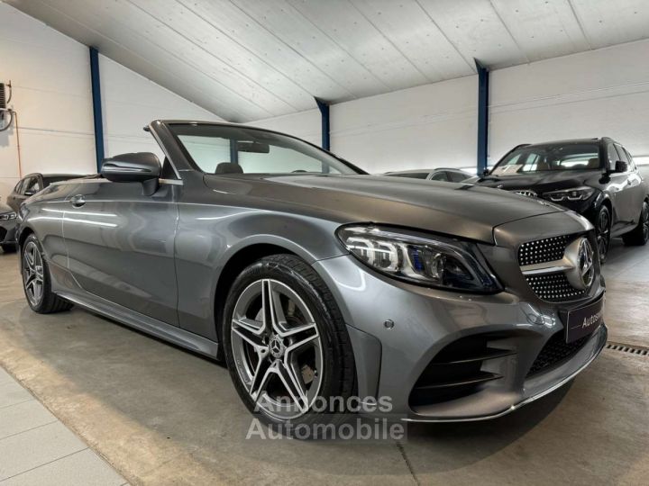 Mercedes Classe C 200 Cabrio AMG pack-ActiveCruise-CarPlay-Command-Cam - 1