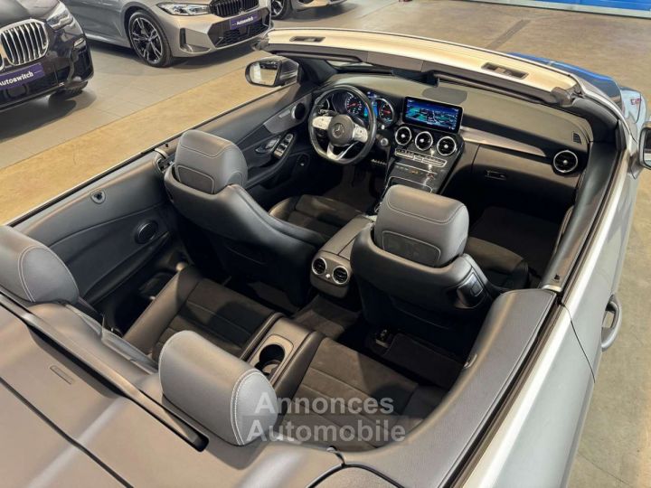 Mercedes Classe C 200 Cabrio AMG pack-ActiveCruise-CarPlay-Command-Cam - 9