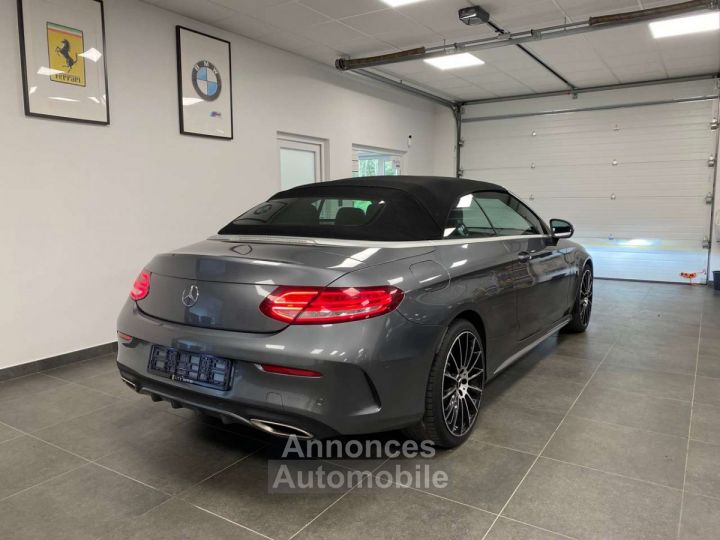 Mercedes Classe C 200 Cabriolet AMG full- 1erMAIN-ETAT NEUF-AUTO - 8