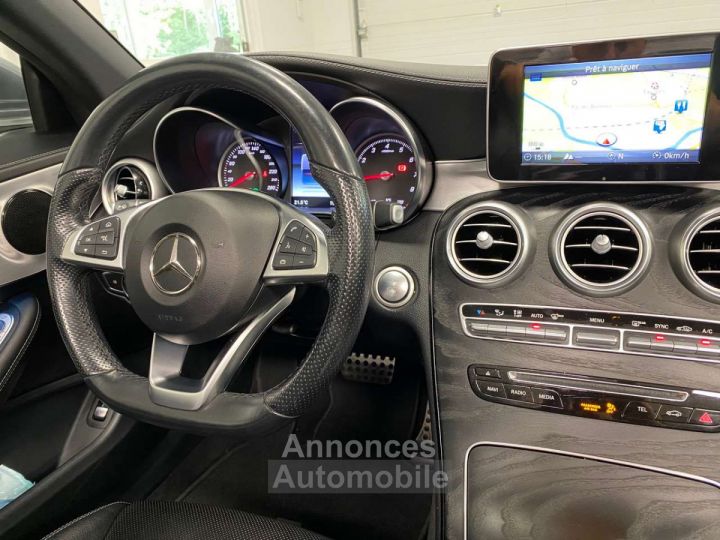 Mercedes Classe C 200 Cabriolet AMG full- 1erMAIN-ETAT NEUF-AUTO - 15