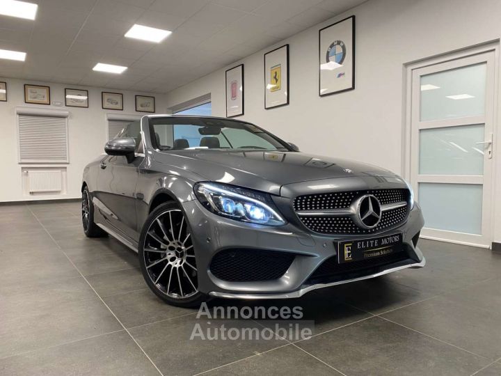 Mercedes Classe C 200 Cabriolet AMG full- 1erMAIN-ETAT NEUF-AUTO - 3