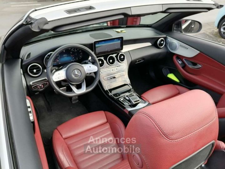 Mercedes Classe C 200 Cabriolet Pack AMG Boite Auto Hybride FULL OPTIONS - 9