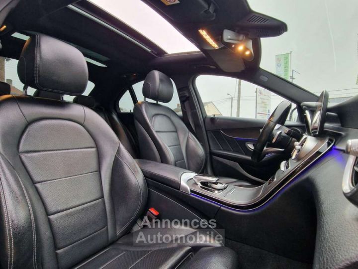 Mercedes Classe C 200 d PACK AMG-COCKPIT-PANO-Bte AUTO-CAM-HIGH LED-6dT - 11