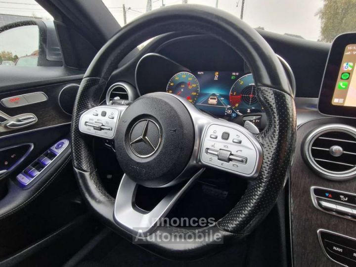 Mercedes Classe C 200 d PACK AMG-COCKPIT-PANO-Bte AUTO-CAM-HIGH LED-6dT - 18