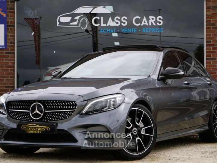 Mercedes Classe C 200 d PACK AMG-PANO-COCKPIT-AUTO-LED-DISTRONIC-UNIQUE! - 1