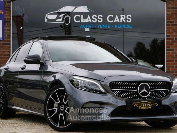 Mercedes Classe C 200 d PACK AMG-PANO-COCKPIT-AUTO-LED-DISTRONIC-UNIQUE! - 2