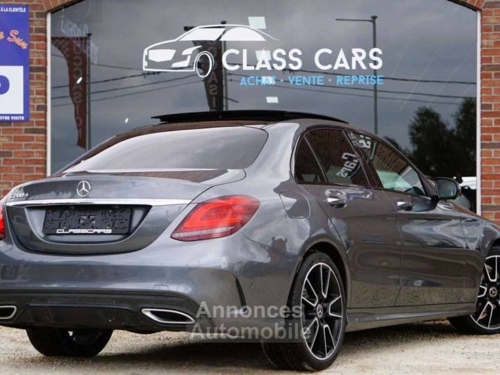 Mercedes Classe C 200 d PACK AMG-PANO-COCKPIT-AUTO-LED-DISTRONIC-UNIQUE! - 3