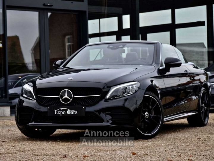 Mercedes Classe C 220 Cabriolet d 4-Matic AMG Line - DISTRONIC - MEMORY - FULL - 1