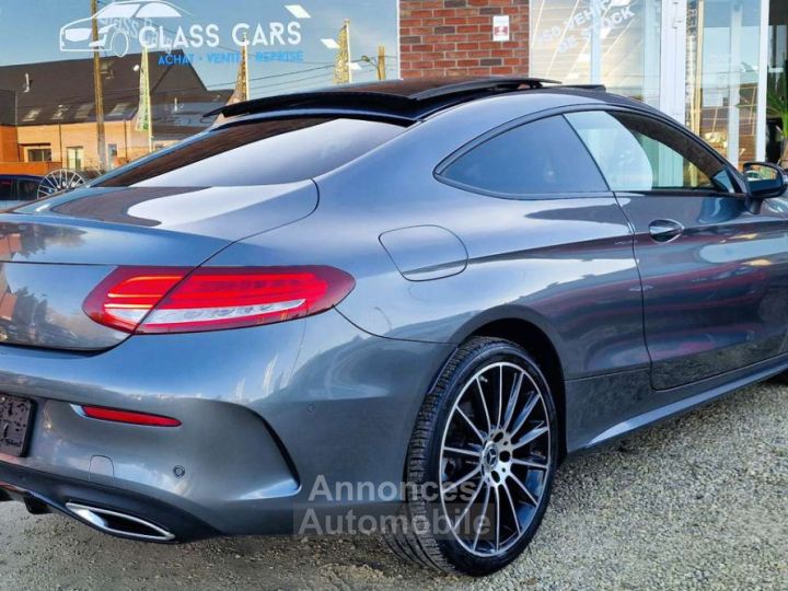 Mercedes Classe C 220 COUPE PACK AMG PANO Bte AUTO FULL LED CAMERA EU6b - 4