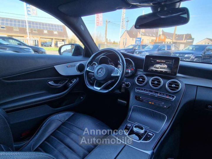 Mercedes Classe C 220 COUPE PACK AMG PANO Bte AUTO FULL LED CAMERA EU6b - 18