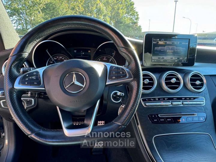 Mercedes Classe C 220 Coupé Pack AMG Toit ouvrant Jantes 19 - 16