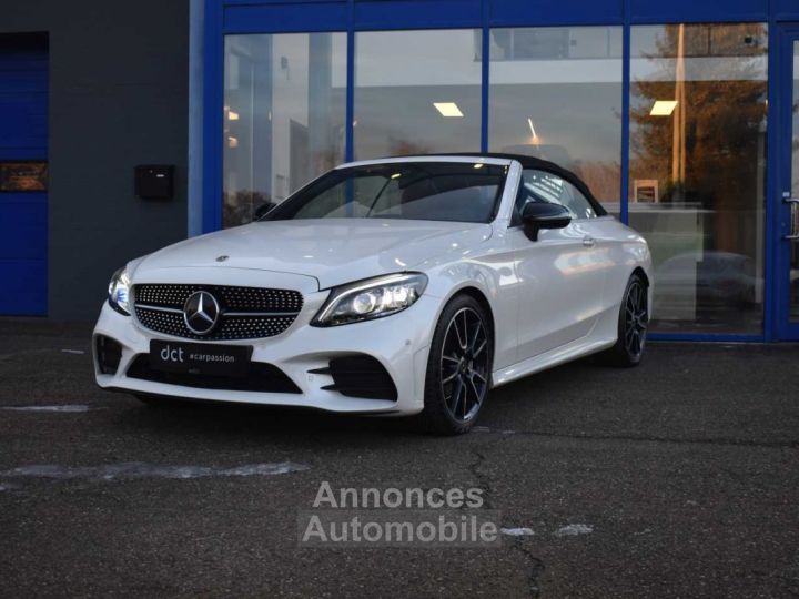 Mercedes Classe C 220 d Cabrio AMG Line Burmester 360° Blind Spot - 2