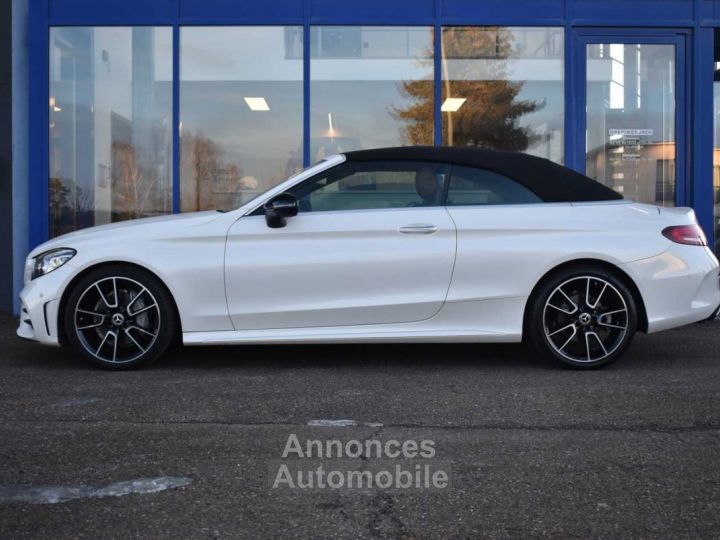 Mercedes Classe C 220 d Cabrio AMG Line Burmester 360° Blind Spot - 10