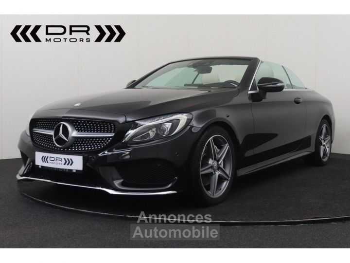 Mercedes Classe C 220 d CABRIOLET AMG LINE 9G-TRONIC - NAVI LEDER BURMESTER - 1