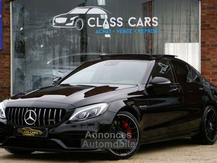 Mercedes Classe C 63 AMG S TOIT-PANO SPORT EXHAUST BURMESTER 510 CV - 1