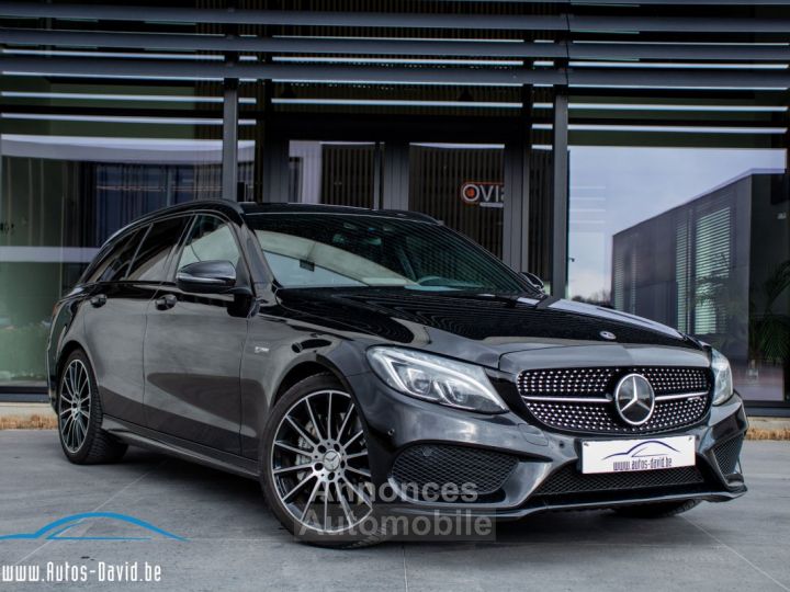 Mercedes Classe C C43 AMG SPORT 4Matic 3.0 Bi-Turbo 9G-Tronic - LICHTE VRACHT - SPORTUITLAAT - VOLLLEDER - ADAPT. CRUISECONTROL - BURMESTER - HEAD-UP DISPLAY - 1