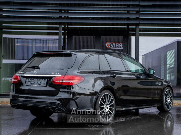 Mercedes Classe C C43 AMG SPORT 4Matic 3.0 Bi-Turbo 9G-Tronic - LICHTE VRACHT - SPORTUITLAAT - VOLLLEDER - ADAPT. CRUISECONTROL - BURMESTER - HEAD-UP DISPLAY - 8