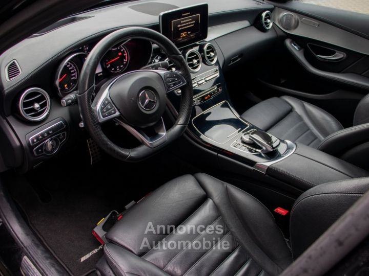 Mercedes Classe C C43 AMG SPORT 4Matic 3.0 Bi-Turbo 9G-Tronic - LICHTE VRACHT - SPORTUITLAAT - VOLLLEDER - ADAPT. CRUISECONTROL - BURMESTER - HEAD-UP DISPLAY - 12