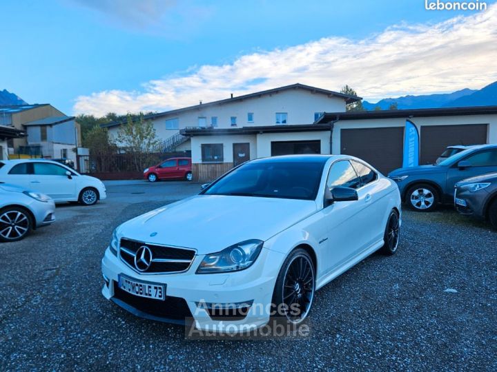 Mercedes Classe C Coupe Sport C63 amg 6.2 v8 487 speedshift-dct pack performance 12-2012 ORIGINE FRANCE SUIVI MERCEDES 2°MAIN CARBONE - 1