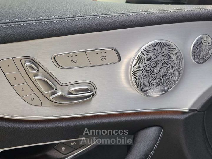 Mercedes Classe E 200 Cabriolet PACK AMG -- BURMESTER 360°CAM - 19