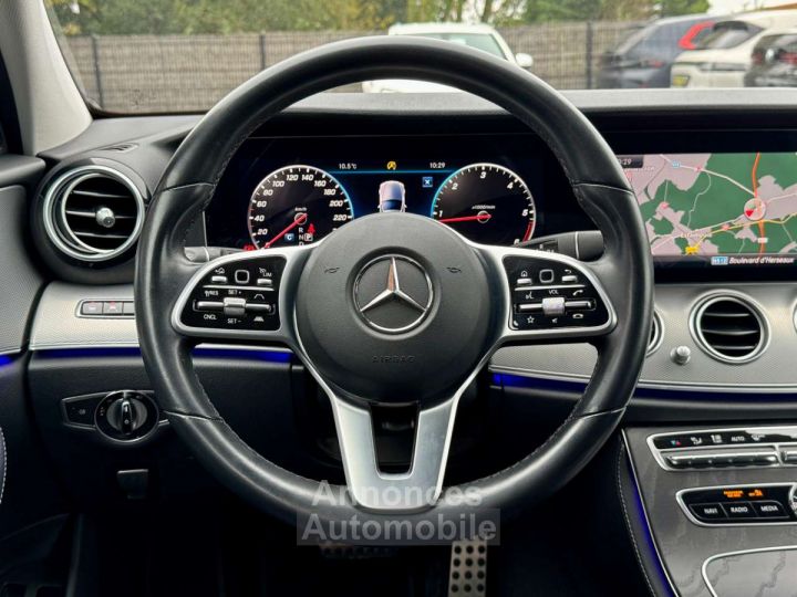 Mercedes Classe E 200 Caméra 360 Burmester Sg chauff Carplay - 16