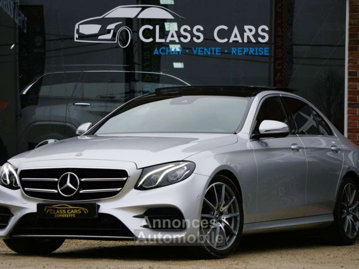 Mercedes Classe E 200 d AMG PACK CAM-360 PANO FULL-LED CARNET 1ERE MAIN - 1