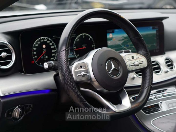 Mercedes Classe E 200 d AMG PACK CAM-360 PANO FULL-LED CARNET 1ERE MAIN - 13