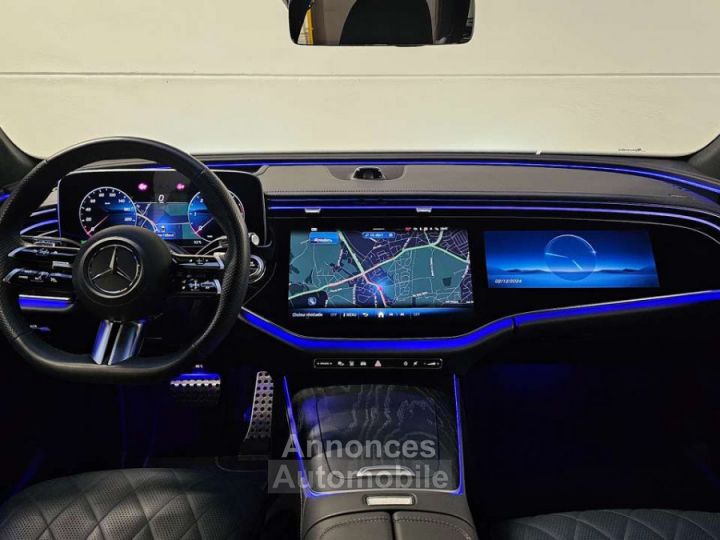 Mercedes Classe E 220 AMG Line FULL OTPTION-360°-BURMESTER-NAPPA-PANO - 14