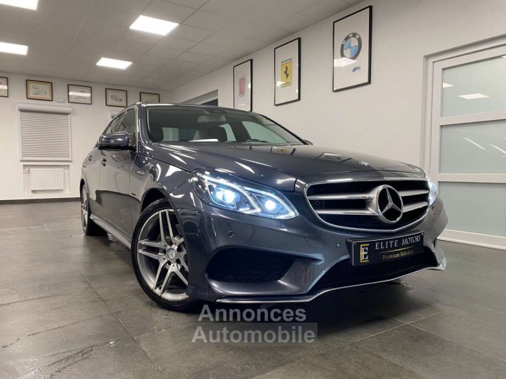 Mercedes Classe E 220 AMG PACK Avantgarde- 1erMAIN- CARNET- FULL-NEUF - 3