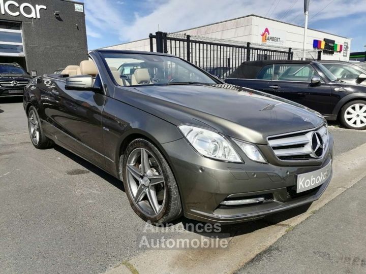 Mercedes Classe E 220 CDI Cabrio Avantgarde-CUIR-NAVI-CLIM AUTO-XENON- - 1