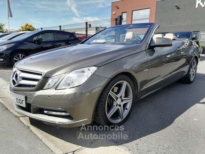 Mercedes Classe E 220 CDI Cabrio Avantgarde-CUIR-NAVI-CLIM AUTO-XENON- - 3