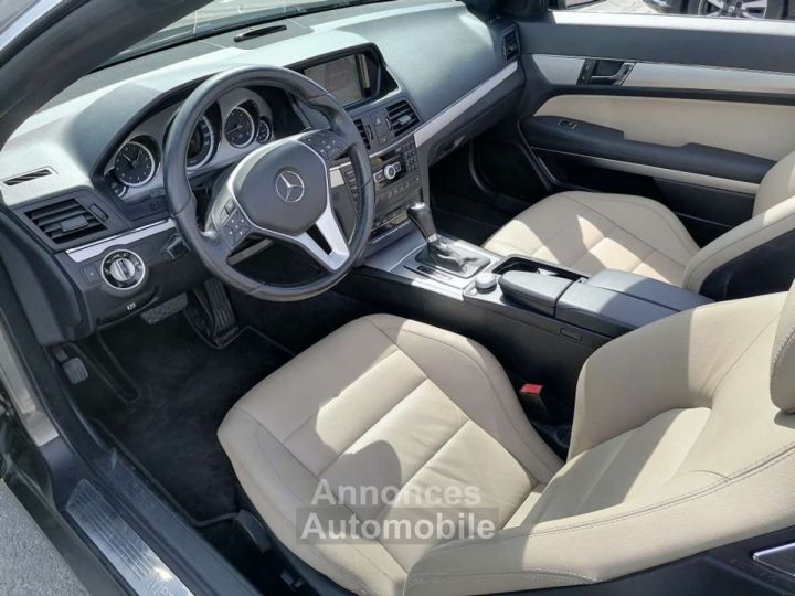 Mercedes Classe E 220 CDI Cabrio Avantgarde-CUIR-NAVI-CLIM AUTO-XENON- - 9