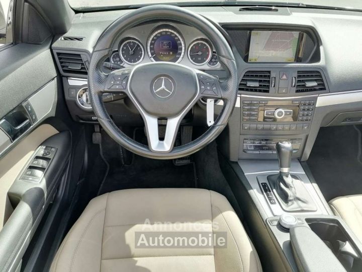 Mercedes Classe E 220 CDI Cabrio Avantgarde-CUIR-NAVI-CLIM AUTO-XENON- - 10