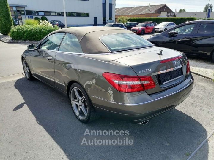 Mercedes Classe E 220 CDI Cabrio Avantgarde-CUIR-NAVI-CLIM AUTO-XENON- - 14