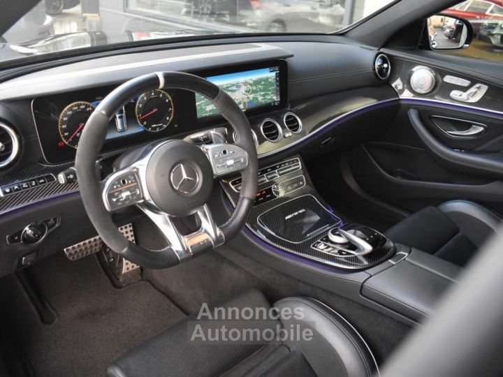 Mercedes Classe E 63 AMG 4-Matic+ S Pano Perf Seats Burmester Carbon 360° - 9