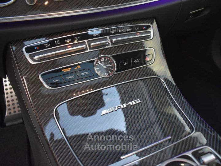 Mercedes Classe E 63 AMG 4-Matic+ S Pano Perf Seats Burmester Carbon 360° - 15