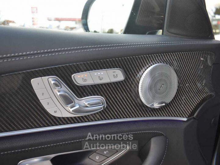 Mercedes Classe E 63 AMG 4-Matic+ S Pano Perf Seats Burmester Carbon 360° - 25