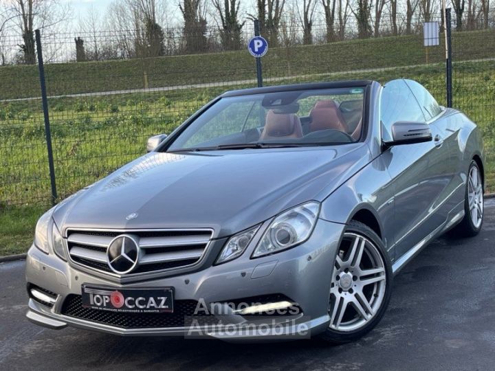 Mercedes Classe E CABRIOLET 220 CDI EXECUTIVE BE 7GTRO+ PACK AMG / CUIR / CAMERA / LED - 1