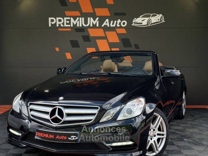 Mercedes Classe E Cabriolet 350 Cdi 265 Cv 4Matic 4 Roues Motrices Sportline 7GTronic+ Cuir Gps Ct Ok 2026 - 1