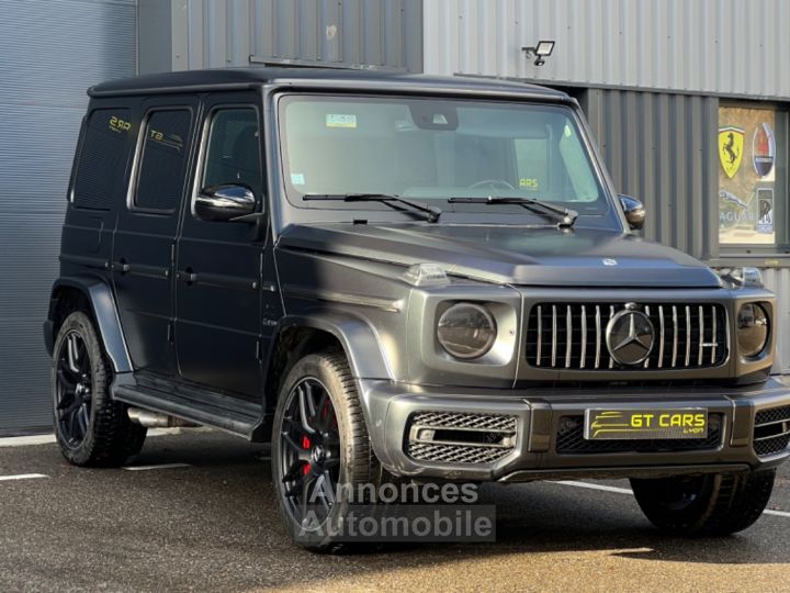 Mercedes Classe G Mercedes Classe G G63 AMG - LOA 1634 Euros Par Mois - Immat France Malus Payé - Peinture Noir Mat - Attelage - TO - Pack Carbone - Burmester - 1